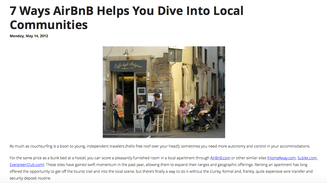 7 Ways AirBnB Helps you Dive into Local Communities